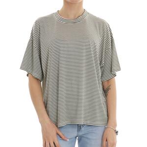 T-SHIRT A RIGHE MILITARE